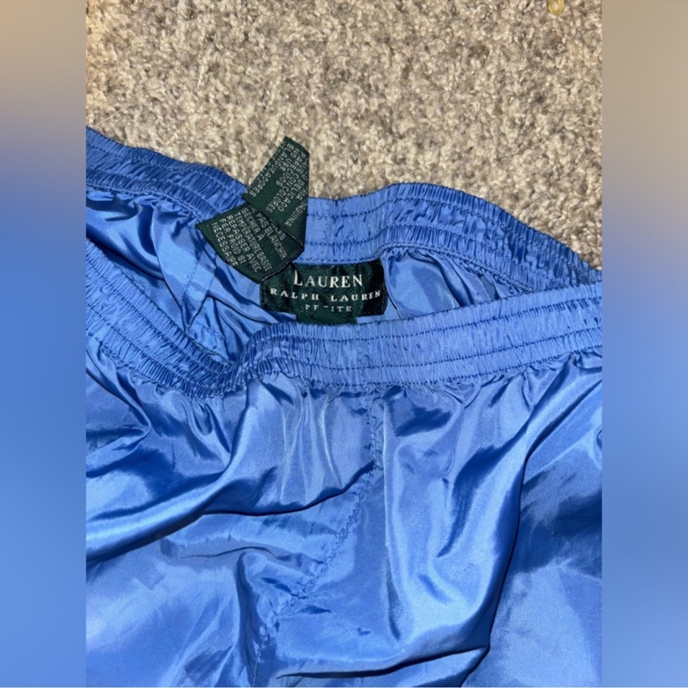 Ralph Lauren Shiny Blue Lounge Shorts